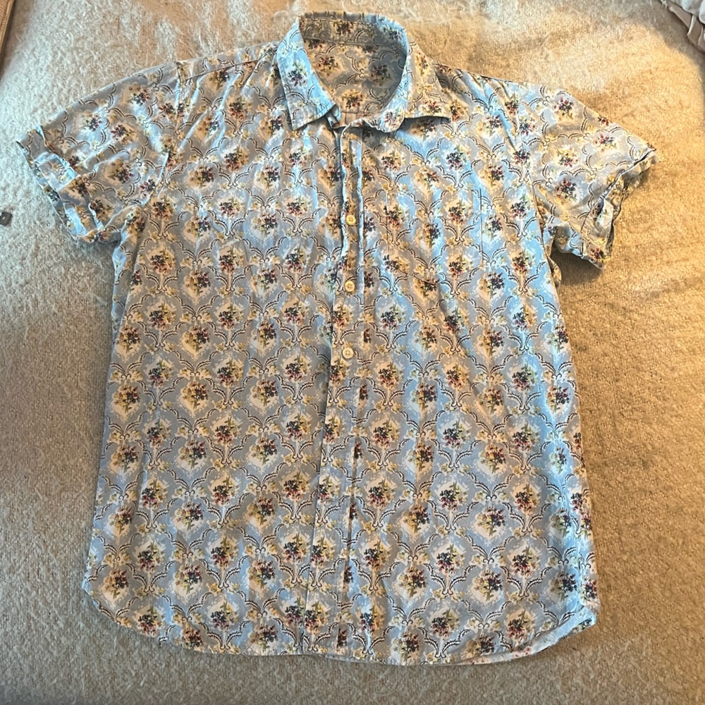 J. Crew Floral Button-Up Shirt